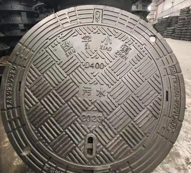 榆树球墨铸铁防沉降井盖展示